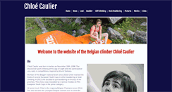 Desktop Screenshot of chloecaulier.com